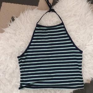Forever 21 Cropped Halter Top